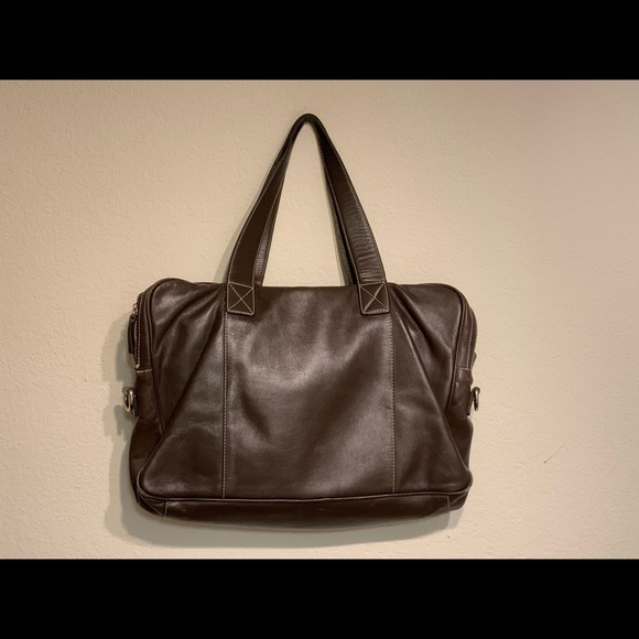 Calf Leather Laptop Bag - Picture 2 of 8